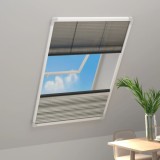 Cumpara ieftin Plasă insecte pentru ferestre, 100x160 cm, aluminiu, cu umbrar