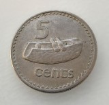 Fiji - 5 Cents 1980 - L3