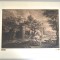 Peter Paul Rubens &quot;Peisaj cu ruine antice&quot; gravura cca 1638