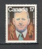 Canada.1981 100 ani nastere A.R.Mosher-lider de sindicat GC.8, Nestampilat