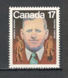 Canada.1981 100 ani nastere A.R.Mosher-lider de sindicat GC.8, Nestampilat