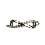 Inel argint 925, infinit mare cu zirconiu m 51