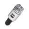 Purificator de aer, 2-in-1, incarcator auto, dual USB, pentru masina, Negru/Argintiu