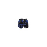 Set mănuși MOTO Negru+Albastru/ M
