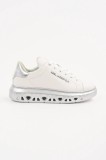 Karl Lagerfeld sneakers din piele KAPRI KITE femei, culoarea argintiu, KL64519A