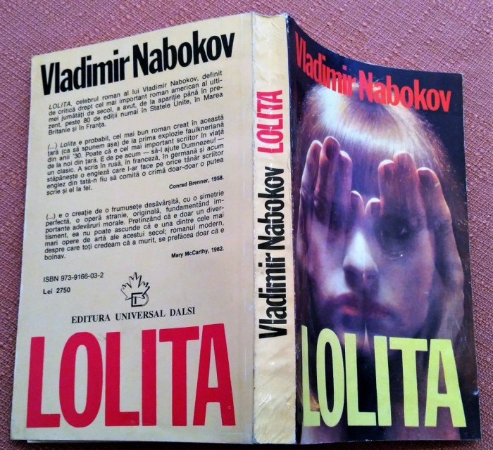 Lolita. Editura Universal Dalsi, 1994 - Vladimir Nabokov Lolita. Editura Universal Dalsi, 1994 - Vladimir Nabokov