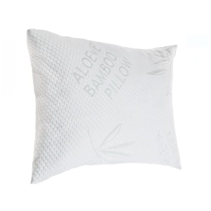 Perna de dormit cu Aloe Vera Bambus si spuma de Memorie pentru adulti, 70 x 50 cm