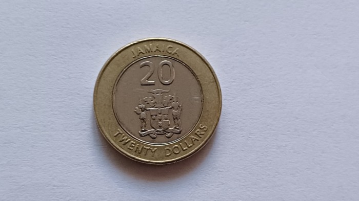 Jamaica-20 Dollars 2008 unc