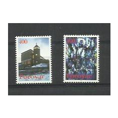 Foroyar Feroe Danemarca MNH 1995 - Craciun biserica religie