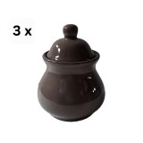 Set 3 doze condimente, 280 ml, Maro