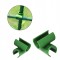 Conector pentru araci de sustinere cu diametrul de 16 mm, racord in T, set 6 bucati