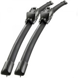 Set 2 Stergatoare Parbriz Premium BMW X5 E70 2006-2013, X6 E71 E72 2008-2014, 600/500mm + 9 Adaptoare, Cauciuc, Prindere Universala
