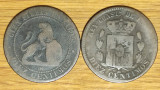 Spania - set de colectie istoric - 10 / diez centimos 1870 OM + 1879 - bronz !, Europa