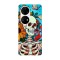Husa compatibila cu Huawei Nova Y70 model Blooming Flowers Skeleton, Silicon, TPU, Viceversa