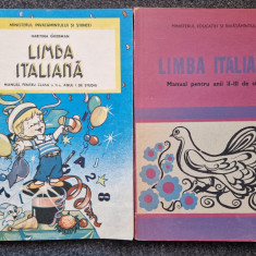 LIMBA ITALIANA MANUAL ANUL I + ANII II-III DE STUDIU - Haritina Gherman