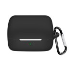Cumpara ieftin Husa din silicon, THD, compatibila cu castile wireless Sony Inzone Buds WF-G700N, carabina inclusa, Neagra