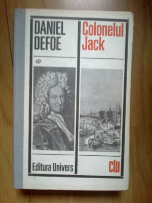 w3 Daniel Defoe - Colonelul Jack foto