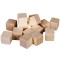Set Cuburi Lemn, 49 Bucati, Dimensiuni 1.5x1.5x1.5 cm, Culoare Naturala