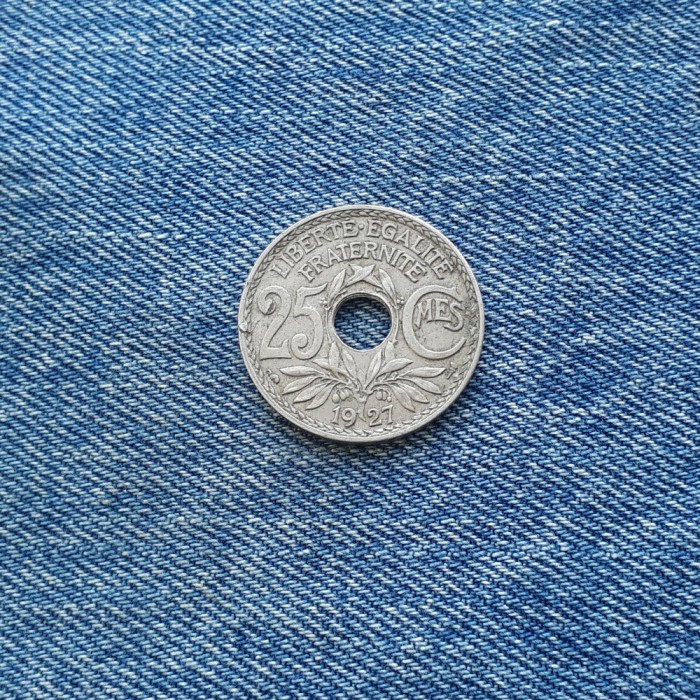 25 Centimes 1927 Franta