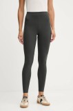 Weekend Max Mara colanți BASILIO culoarea gri, cu imprimeu, 2525786061600