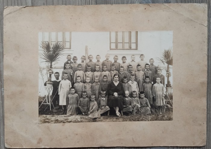 Scoala 36 Baeti, clasa II-a, 1927// fotografie de grup