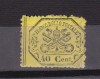 TSV @ - 1866 MICHEL 24 - STATUL PAPAL, 40 cent, fara guma, MH/*, Nestampilat