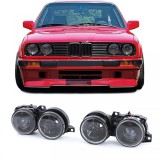 Set faruri fumuriu negru potrivit pentru BMW Seria 3 E30 87-93 Performance AutoTuning