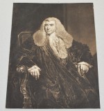 William Owen &quot;Sir Vicary Gibbs&quot; mezzotinta 1815, Istorice, Cerneala, Altul