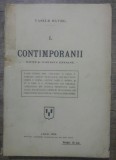 Contimporanii, schite si portrete literare, vol. I - Vasile Savel/ 1920