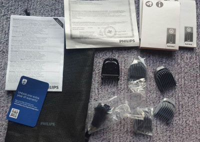 Set ustensile Philips pentru aparat barbierit, garantie, prezentare, sacosica foto