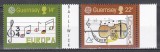 Guernsey 1985 - EUROPA - Anul European al Muzicii, MNH