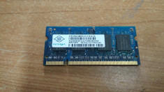 Ram Laptop Nanya 512MB DDR2 PC2-5300S NT512T64HU8B0FN-3C foto