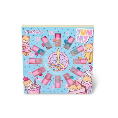 Set 12 lacuri de unghii pentru copii Yummy Clock Martinelia 30602 foto