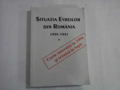 SITUATIA EVREILOR DIN ROMANIA 1939-1941 - AL DOILEA RAZBOI MONDIAL - VOL. I - LOCOTENENT-COLONEL ALESANDRU DUTU, DR. CONSANTIN BOTORAN