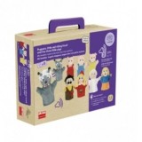 Set papusi de mana: Scufita rosie si Cei trei purcelusi