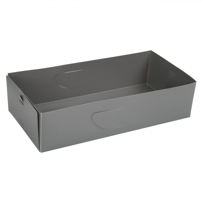 Organizator Sertar, Model Multifuncțional, Dimensiuni 15.2x30.5x7.5 cm, Material PP, Culoare Gri