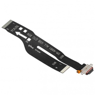 Banda cu Conector Incarcare Samsung Galaxy Note 20 5G N981 / Note 20 N980, Service Pack GH59-15304A foto