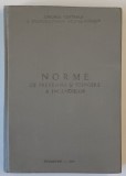 NORME DE PREVENIRE SI STINGERE A INCEDIILOR LA EXPLOATAREA CONSTRUCTIILOR SI INSTALATIILOR DIN UNITATILE COOPERATIEI MESTESUGARESTI , 1984