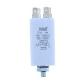 Cumpara ieftin Condensator pornire motor 400V 5uF cu fir, Well
