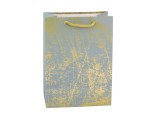 Punga de cadou eleganta cu insertii aurii, 23 x 18 x 10 cm, Lean 21966