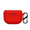 Husa Casti Kwmobile pentru Jabra Elite 8 Active, Rosu, Silicon, KWM0000251I002C