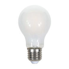 Bec LED, soclu E27, 840 lm, 7 W, 6400 K, alb rece, sticla mata foto
