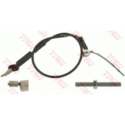 Cablu frana mana Mercedes B-Class Sports Tourer (W245), 03.05-11.11, punte Fata, pt frana disc, TRW foto