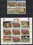 Paraguay 1982 - Cupa Mondială de fotbal - Spania, Serie + PA + 2 MC, SET COMPLET, RARE, 4 Poze, MNH, Nestampilat