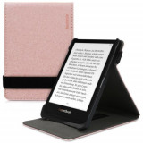 Husa pentru PocketBook Touch Lux 4/Basic Lux 2/Touch HD 3, Piele ecologica, Rose Gold, 47288.81