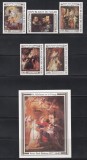 Niger 1978 - 400 de ani de la nașterea lui Peter Paul Rubens, Serie + Colita, MNH