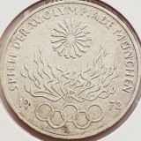 Cumpara ieftin 495 Germania 10 mark 1972 Olympic Games in Munich - J - km 135 argint, Europa