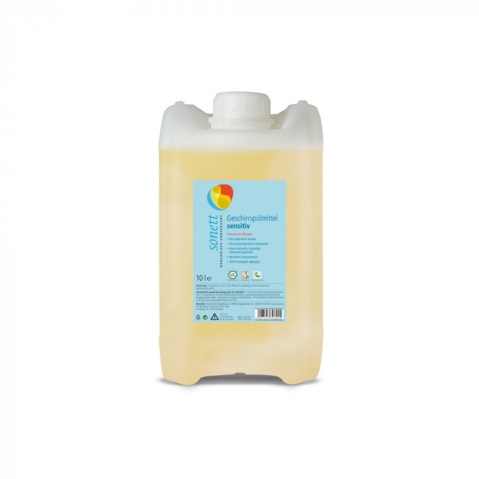 Detergent ecologic pentru spalat vase - neutru 10l Sonett