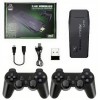 Consola Wireless 4K, 10000+ Jocuri, 64GB, 2 Controlere 2.4G, HDMI, Portabila, MAME PS1 GB GBA GBC MD SFC FC Atari