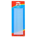 Baton silicon lipire la cald,11.2mmx20cm,6 bucati set,alb transparent, Oem